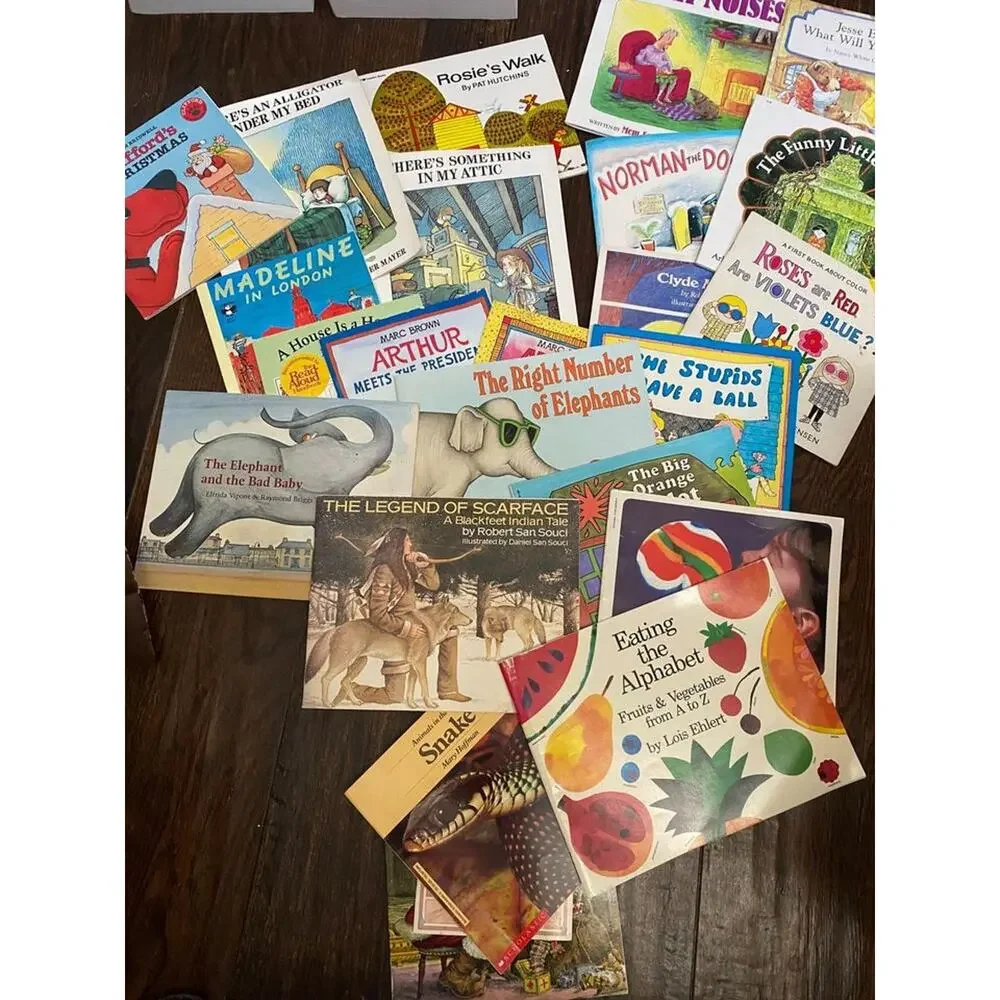30 random‎ children paperback books
